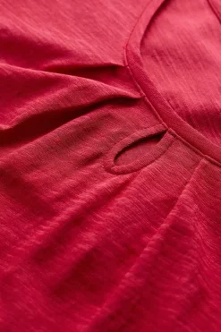 Appletree Keyhole Detail T-Shirt (Gots)