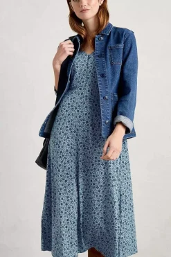 Ava Jersey V-Neck Dress