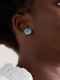 Ballowall Circle Stud Earrings