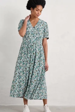 Birch Leaf Midaxi Tea Dress