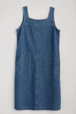 Calican Denim Pinafore Dress
