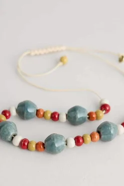 Canna Ceramic Bead Necklace