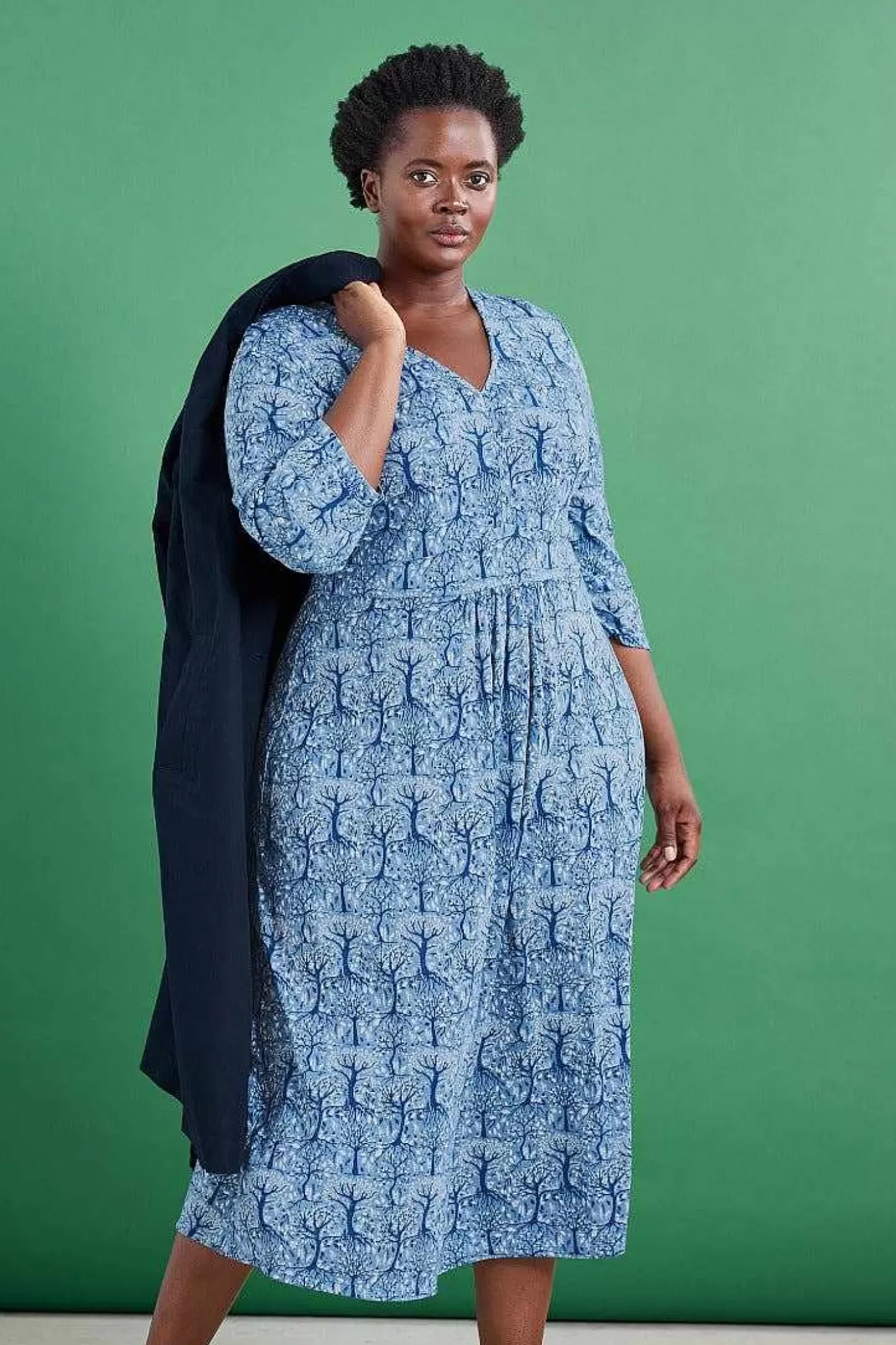 Carwynnen Three Quarter Sleeve Dress