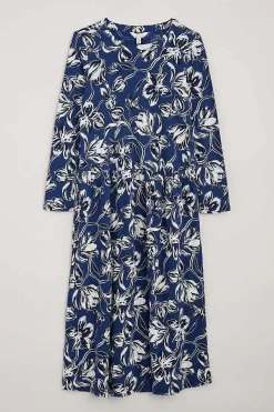 Cladonia Long Sleeve Jersey Dress