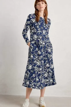 Cladonia Long Sleeve Jersey Dress