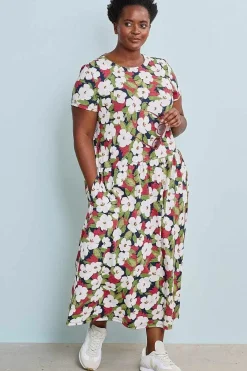 Cladonia Short Sleeve Jersey Dress