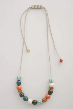 Conifer Ceramic Bead Necklace