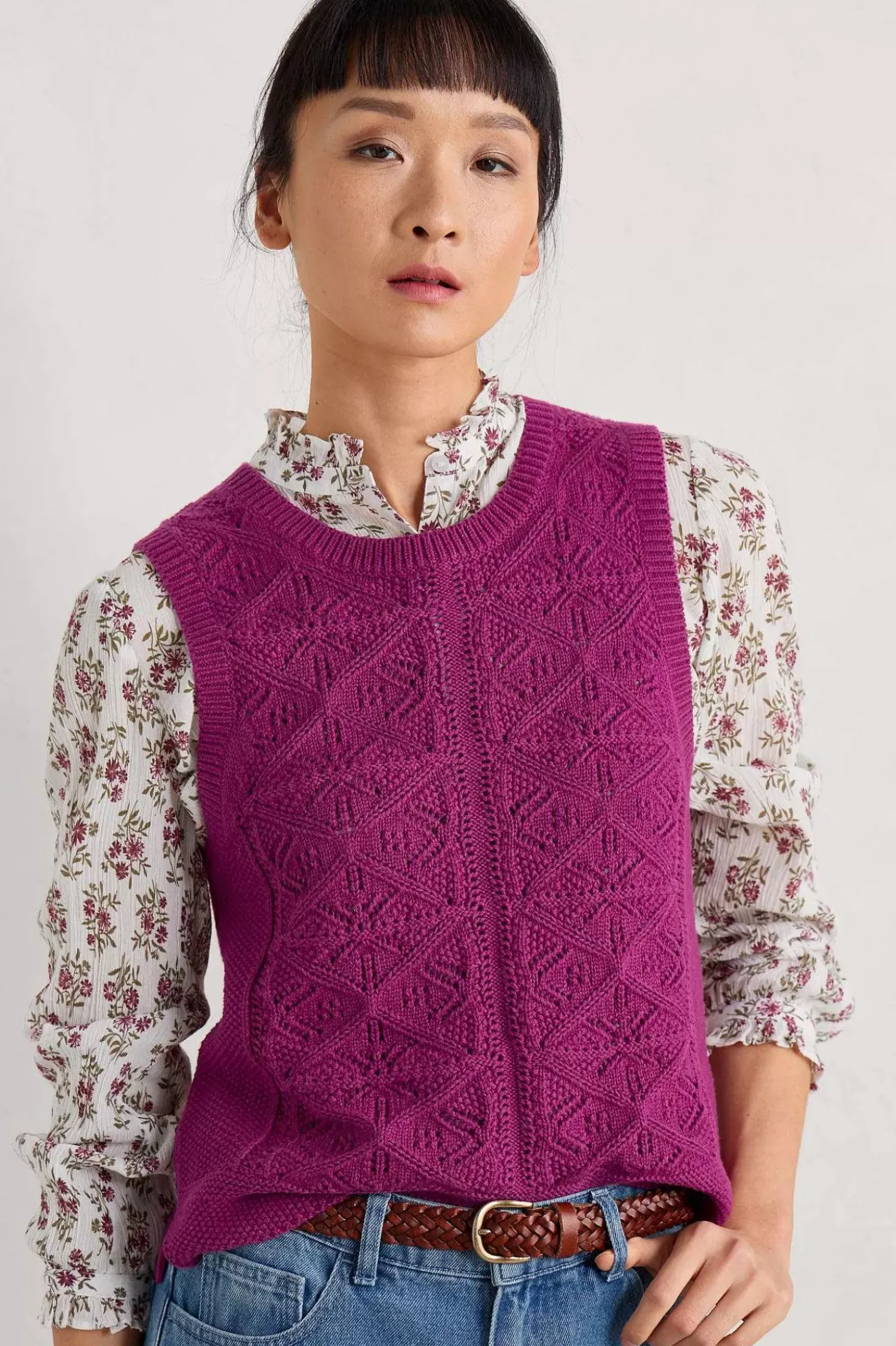 Doe Path Knitted Vest