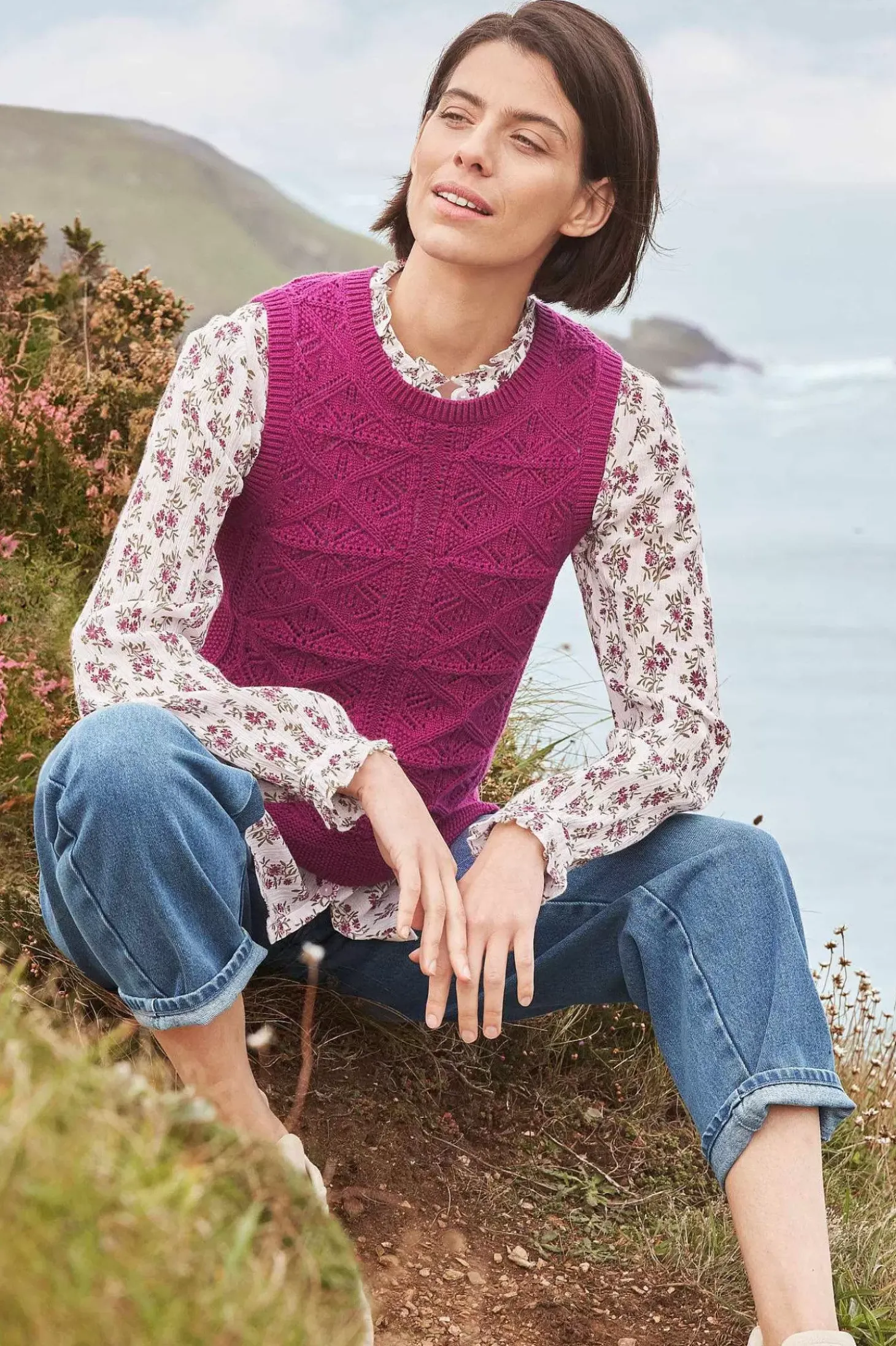 Doe Path Knitted Vest