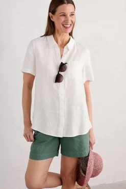 Drydock Short Sleeve Linen Shirt