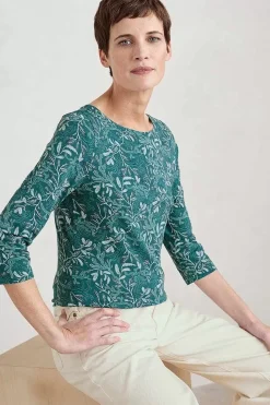 Easel 3/4 Sleeve Top
