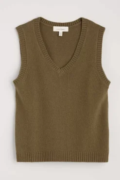 East View V-Neck Knitted Vest