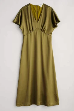 Evenglow Satin Dress