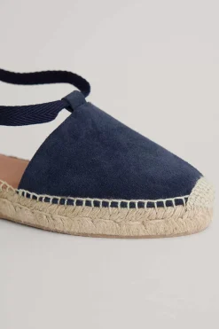 Fern Path Suede Wedge Espadrilles
