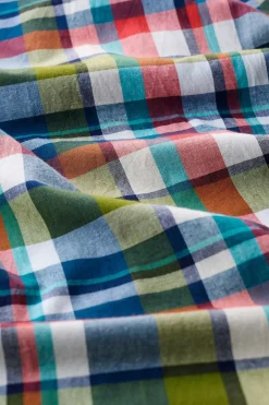 Fleet Checked Midi Dress