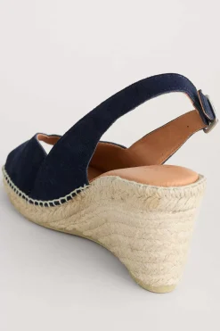 Garden Path Mid Height Wedge Espadrilles