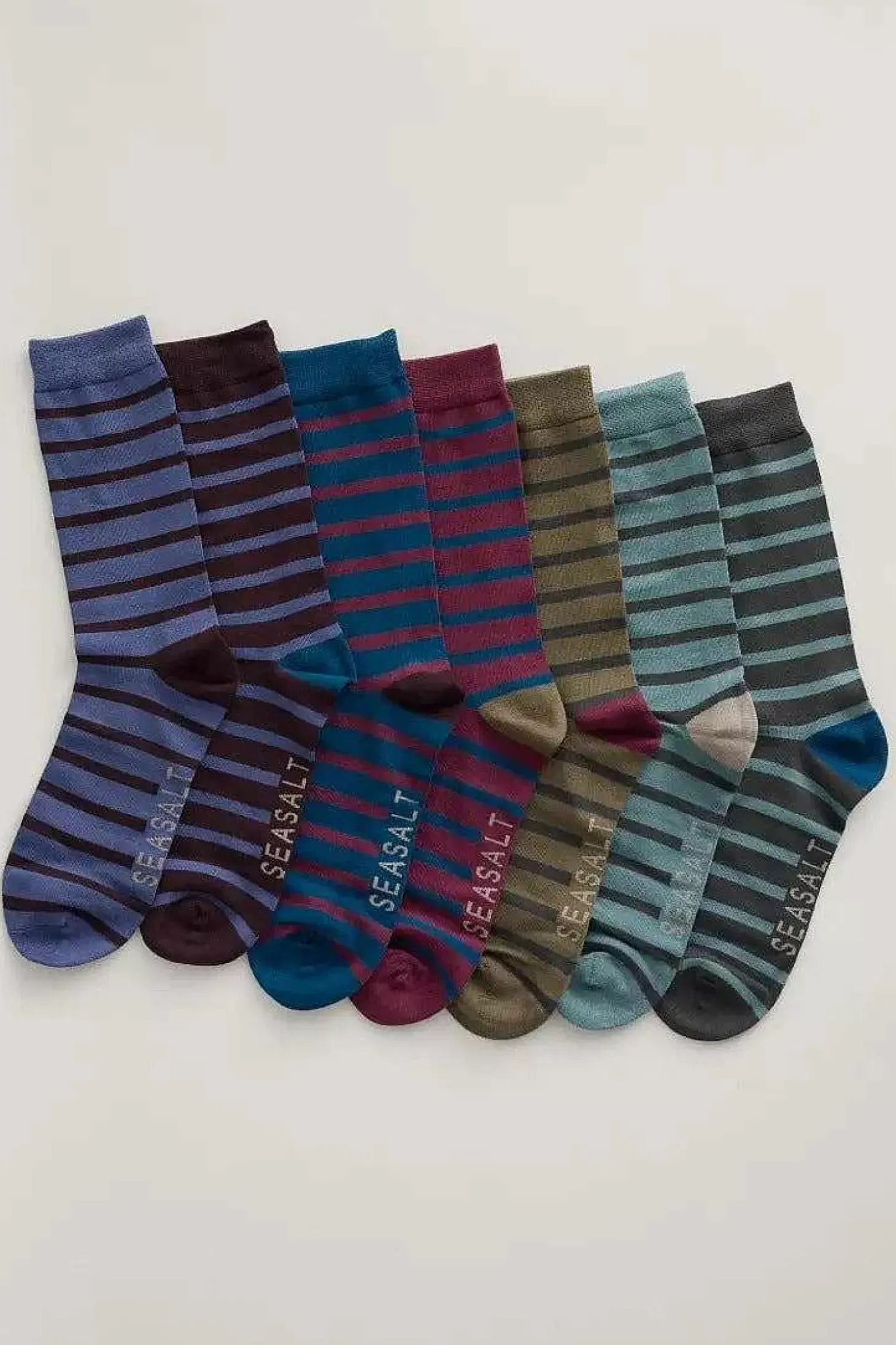 Gift Box Of 7 Men's Sailor Socks