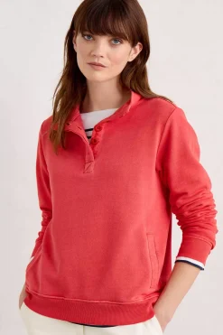 Greenshank Organic Cotton Collared Sweatshirt
