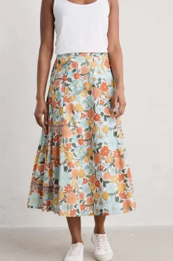 Heather Drifts Midi Skirt
