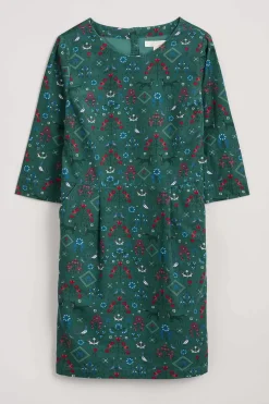 High Key Needlecord Dress