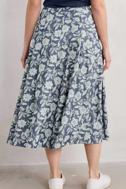 Jamboree Chambray Midi Skirt