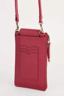 Kelsey Leather Phone Wallet