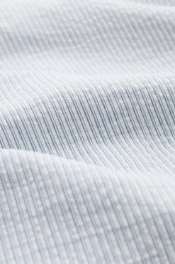 Men's Blue Heron Seersucker Short Sleeve Shirt