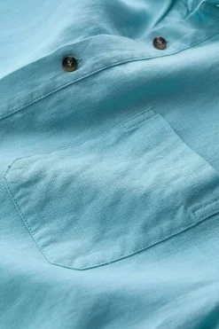 Men's Carne Short Sleeve Linen Shirt