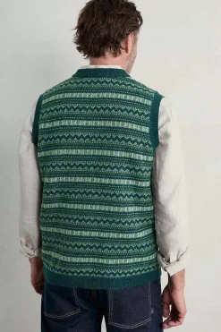 Men's Fair Isle Walt Vest