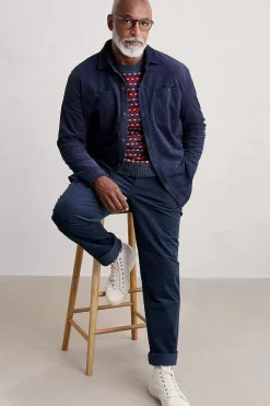 Men's Ropemaker Waffle Cord Overshirt