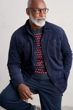 Men's Ropemaker Waffle Cord Overshirt