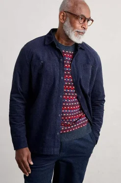 Men's Ropemaker Waffle Cord Overshirt