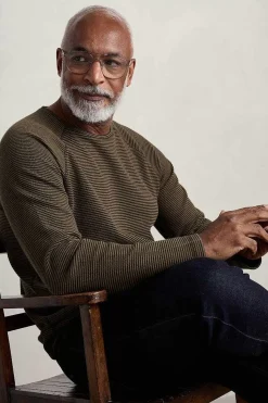 Men's Venton Striped Long Sleeve Top