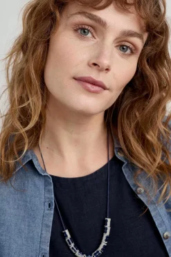 Noon Moor Ceramic Bead Necklace