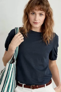 Oleander Blouson Sleeve T-Shirt (Gots)