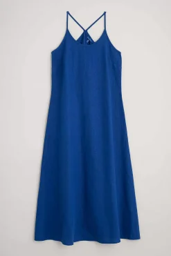 River Fowey Sleeveless Linen Dress