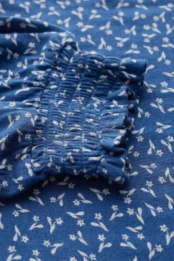 Rosehip Jersey V-Neck Top