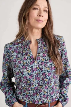 Sea Flow Printed Top