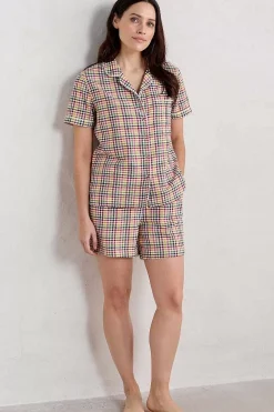 Senara Checked Summer Pyjamas