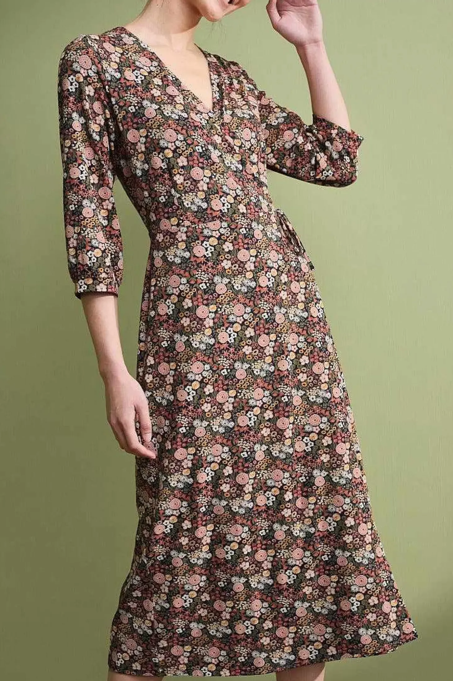 Sowena Jersey Wrap Dress