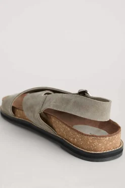 Wilder Shores Crossover Leather Sandals