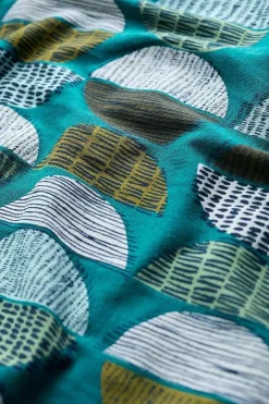 Wood Rush Short Sleeve Jersey Dress