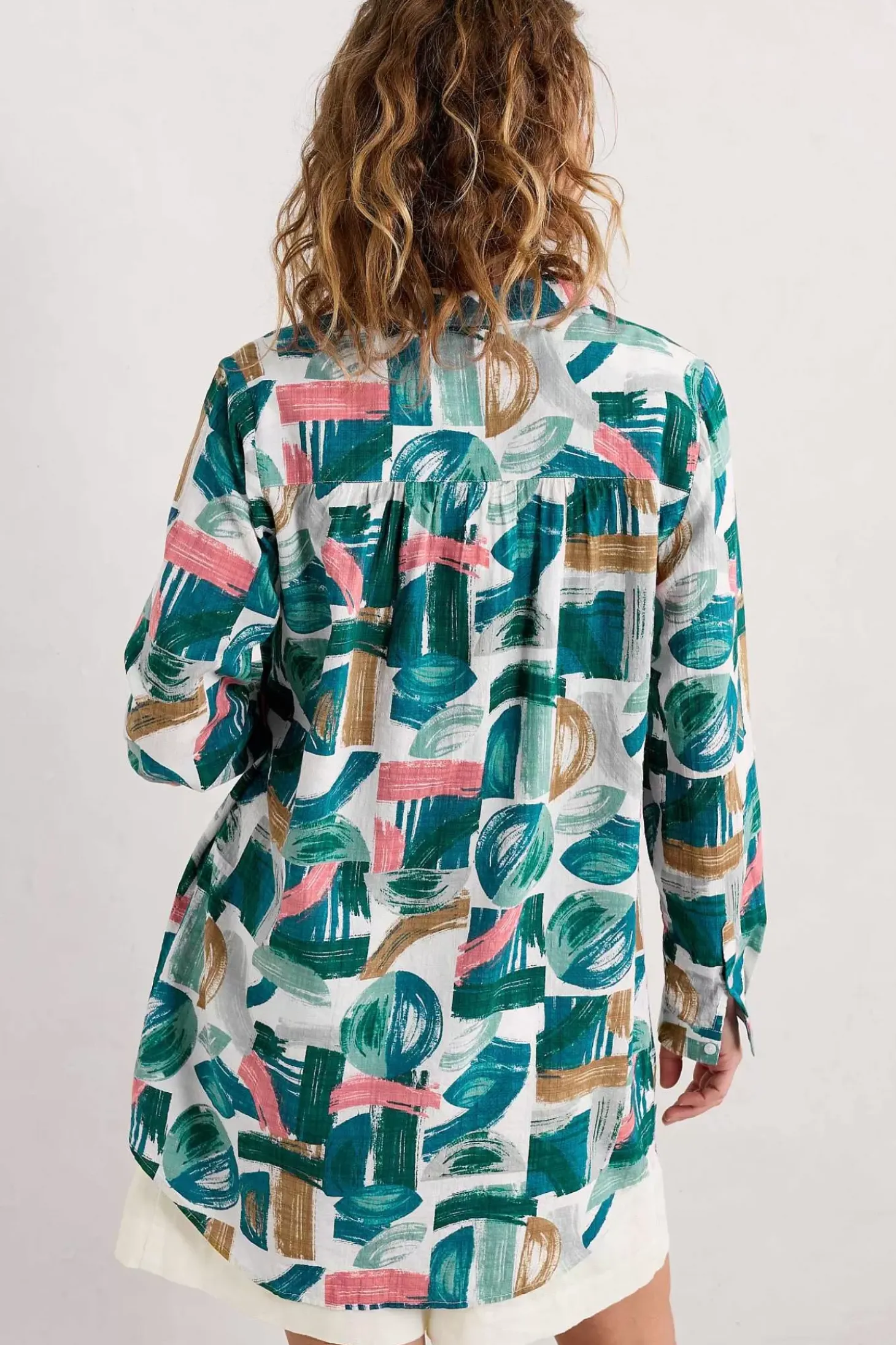 Wren Flutter Longline Shirt