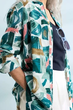 Wren Flutter Longline Shirt